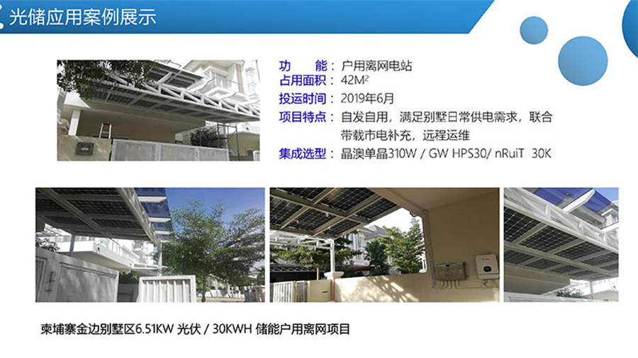 光儲應用案例展示