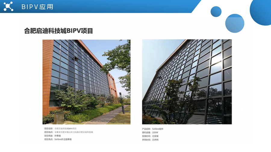 合肥啟迪科技城BIPV項目